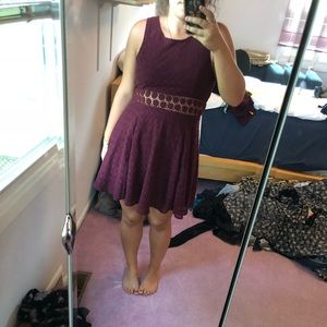 Free people Lace Flower Dress